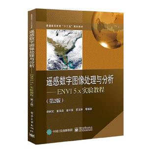 正版遥感数字图像处理与分析:ENVI 5.x实验教9787121357251 杨树文等电子工业出版社工业技术遥感图象数字图象处理高等教育教 书籍