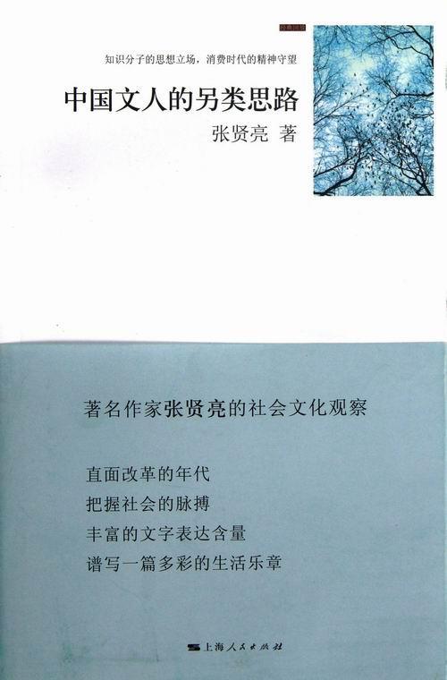 中国文人的另类思路张贤亮 随笔作品集中国当代文学书籍