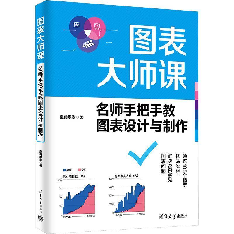 正版包邮 图表大师课 名师手把手教图表设计与制作 9787302699781 皇甫攀攀 清华大学出版社