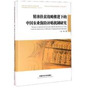 扶贫战略推进下 经济书籍 中国农业保险补贴机制研究王韧