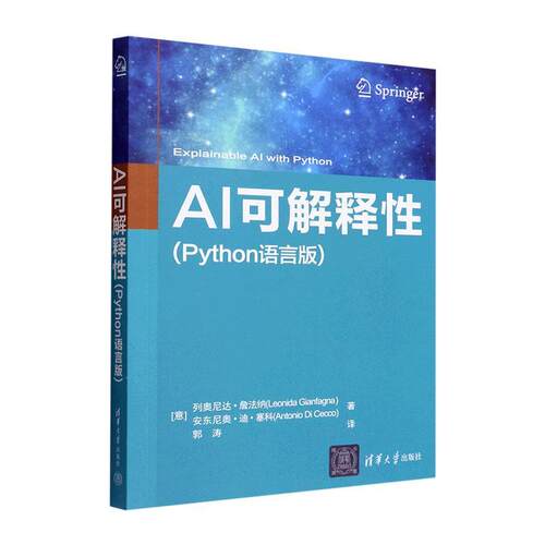 正版包邮 AI可解释性 Python语言版 9787302605690 列奥尼达·詹法纳 清华大学出版社
