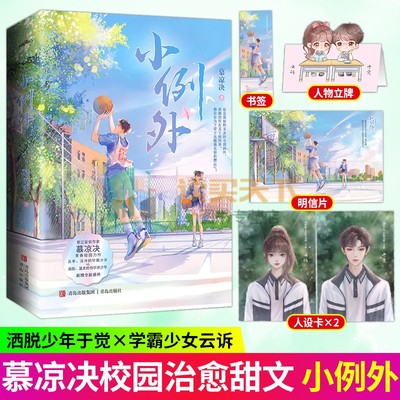 随书赠品】小例外 傲娇、清冷的学霸少女×洒脱、温柔的伪学渣少年 晋江新锐校园作家 慕凉决 口碑力作 青春治愈小说书籍