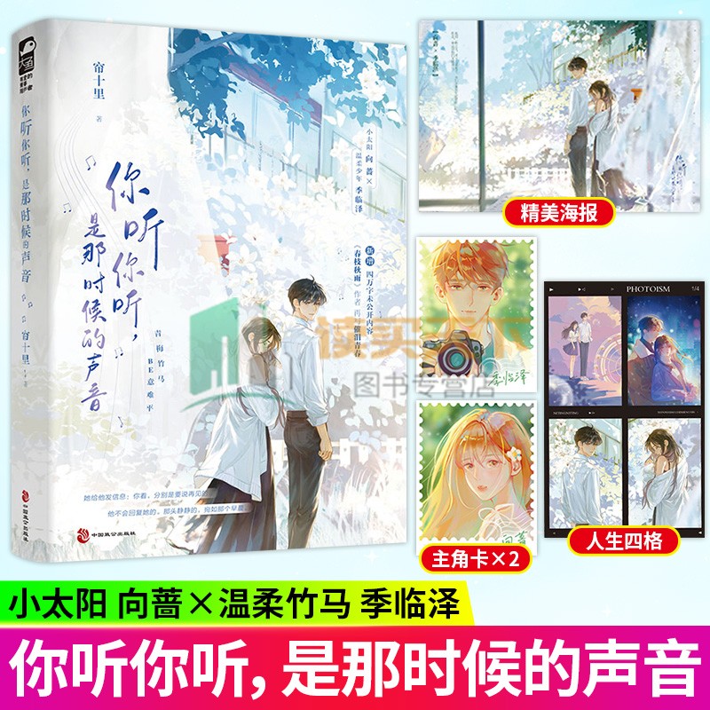 你听你听 是那时候的声音 帘十里继春枝秋雨新作 青梅竹马意难平 be催泪虐文 青春校园文学小说实体图书籍 大鱼 正版新书