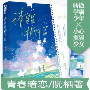 正版 请星星捎个信 阮栖 青春文学校园爱情校服到婚纱久别重逢校园初恋甜宠言情小说