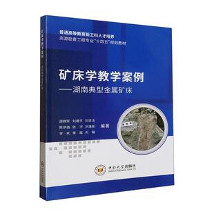 矿床学教学案例:湖南典型金属矿床邵拥军  自然科学书籍