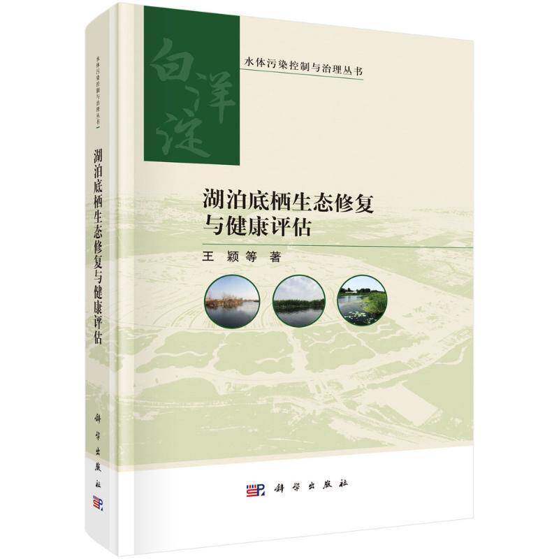 湖泊底栖生态修复与健康评估9787030803559 王颖科学出版社自然科学 书籍