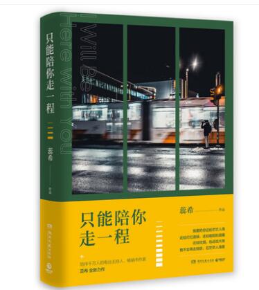 现货 蕊希新作 只能陪你走一程 蕊希 继总要习惯一个人 愿你迷路到我身旁后2019新作 青春情感言情校园小说治愈励志成长故事lmn