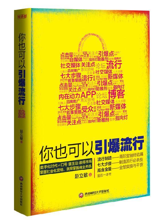 你也可以引爆流行赵立敏 市场营销研究管理书籍