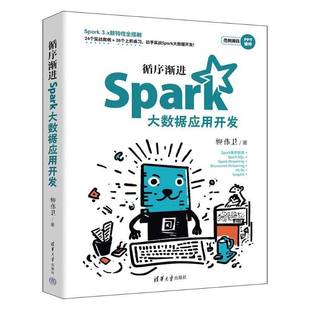 Apache Spark 3.x开发技术书籍 正版 清华大学出版 柳伟卫 大数据处理开发9787302675204 社 循序渐进Spark大数据应用开发