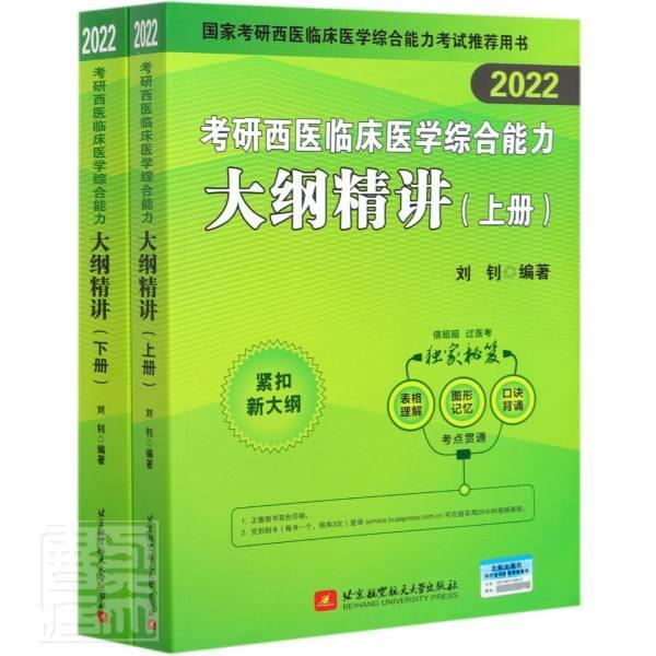 2022考研西医临床医学综合能力大纲精讲刘钊本科及以上临床医学研究生入学考试自学参考医药卫生书籍
