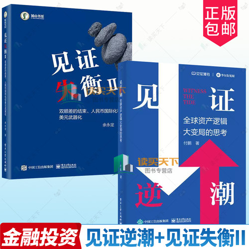 任选2册】 见证逆潮+见证失衡II：双顺差的结束、人民币国际化和美元武器化 投资决策资产配置攻略资产负债表经济周期证券投资书籍