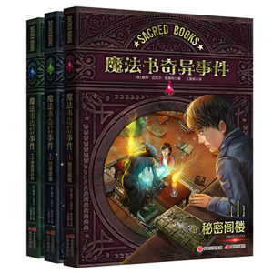 魔法书奇异事件共三册正版无注音1秘密阁楼2拉蒂是谁3塔里克的计划 奇幻冒险少年冒险小说三四五六年级课外阅读安迪的魔法书se n