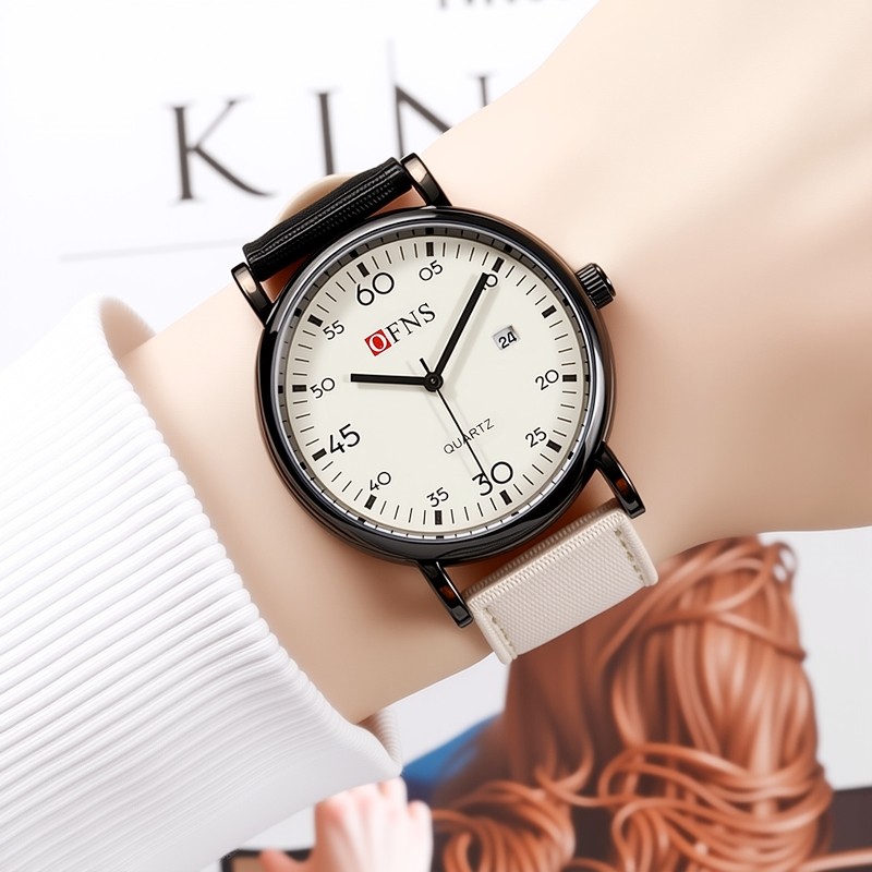 手表学生男款初高中美式校园风潮流女生静音考试专用帅气男表女表