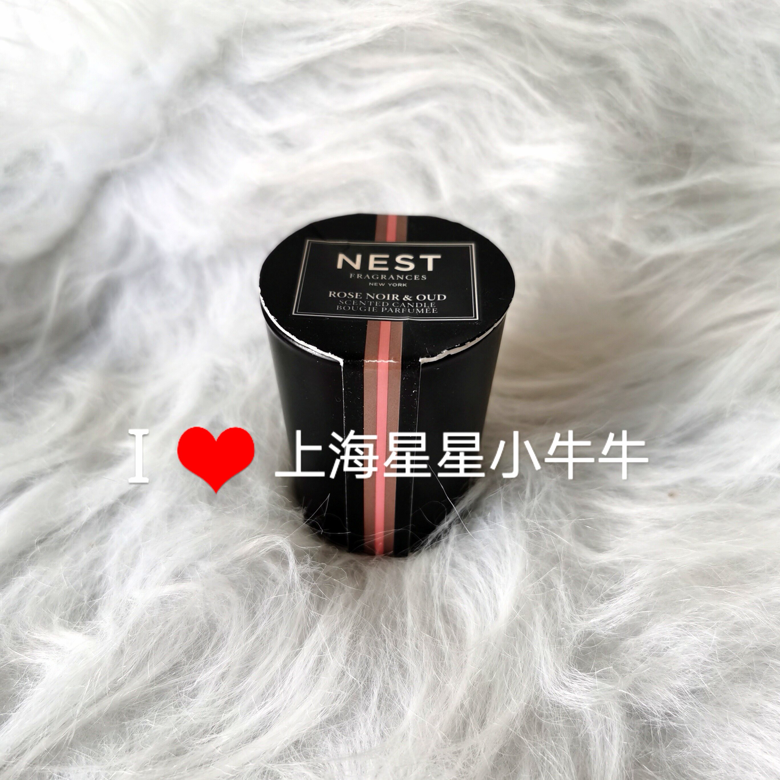 正品包邮美国NEST小香薰蜡烛中样27g黑玫瑰乌木桉树薄荷 假日限量