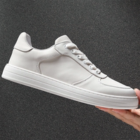 Mabton casual leather shoes for men, Spring and Autumn new style Black versatile men's top layer cowhide soft sole genuine leather board shoes for men thumbnail 6