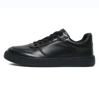 Mabton casual leather shoes for men, Spring and Autumn new style Black versatile men's top layer cowhide soft sole genuine leather board shoes for men thumbnail 7