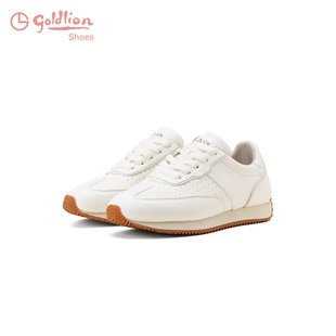 金利来女鞋官方旗舰店2026春季新款【头层牛皮】简约女士德训鞋JJ