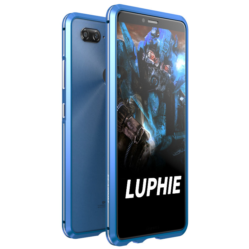 Luphie Bicolor Blade Sword Slim Light Aluminum Bumper Metal Shell Case for Gionee M7