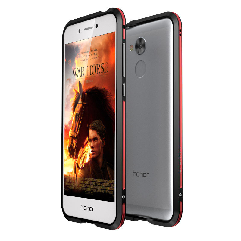 Luphie Bicolor Blade Sword Slim Light Aluminum Bumper Metal Shell Case for Huawei Honor 6A