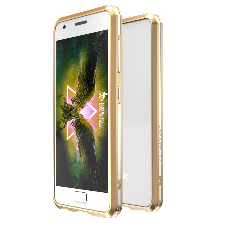 Luphie Bicolor Blade Sword Slim Light Aluminum Bumper Metal Shell Case for Lenovo ZUK Z2