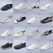 男士 潮流百搭青年潮鞋 运动休闲板鞋 撤柜断码 真皮韩版 时尚 软底单鞋