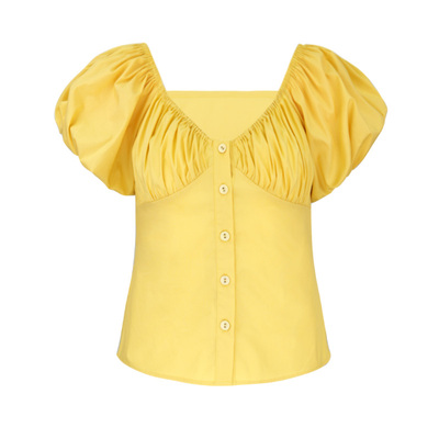 JUNGLEME甜美减龄短袖衬衫