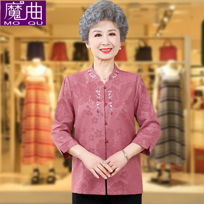 2024新款中老年女衬衫
