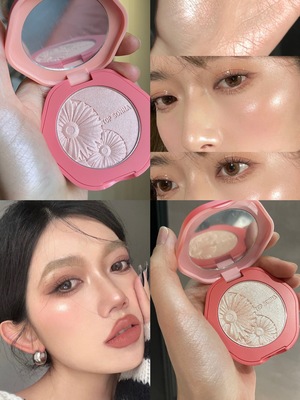 膨胀色高光小雏菊腮红