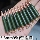 5.8MM95 зеленая пуля брелок для ключей в виде ракушки модель ручной работы кулон Военная любовь ветеранов сувенирный подарок mini 0