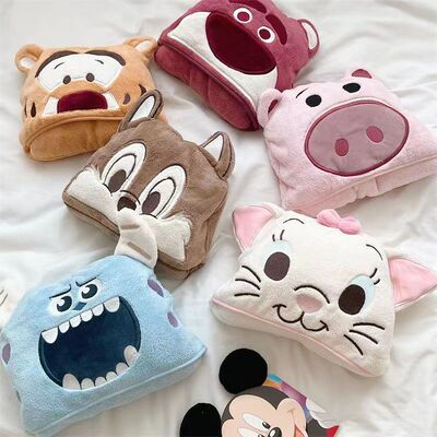 儿童卡通浴巾连帽披肩浴袍斗篷