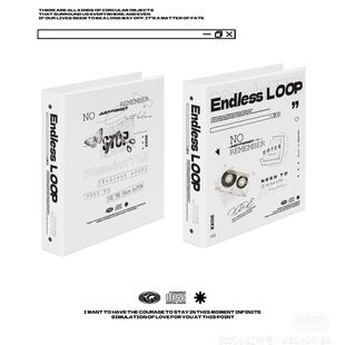 无限循环a5四宫格卡册收纳册活页拍立得相册ins追星专辑小卡卡册