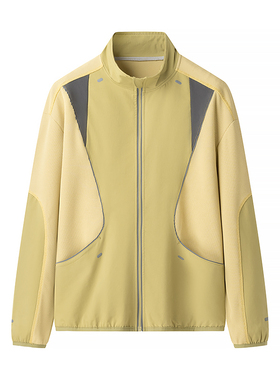 女装 春季新款户外登山骑行立领拼接设计运动休闲夹克外套 502231