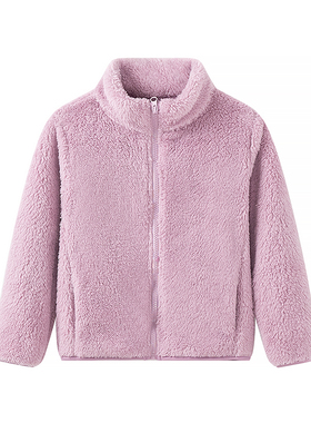童装/男童/女童 冬季新款 长绒摇粒绒拉链长袖夹克外套 458897