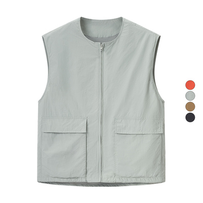 女装 2025夏季新款 户外轻薄登山运动背心休闲工装马甲 474939