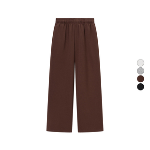 宽松卫裤 新款 运动宽腿裤 阔腿裤 481248 女装 偏短休闲裤 2025秋季