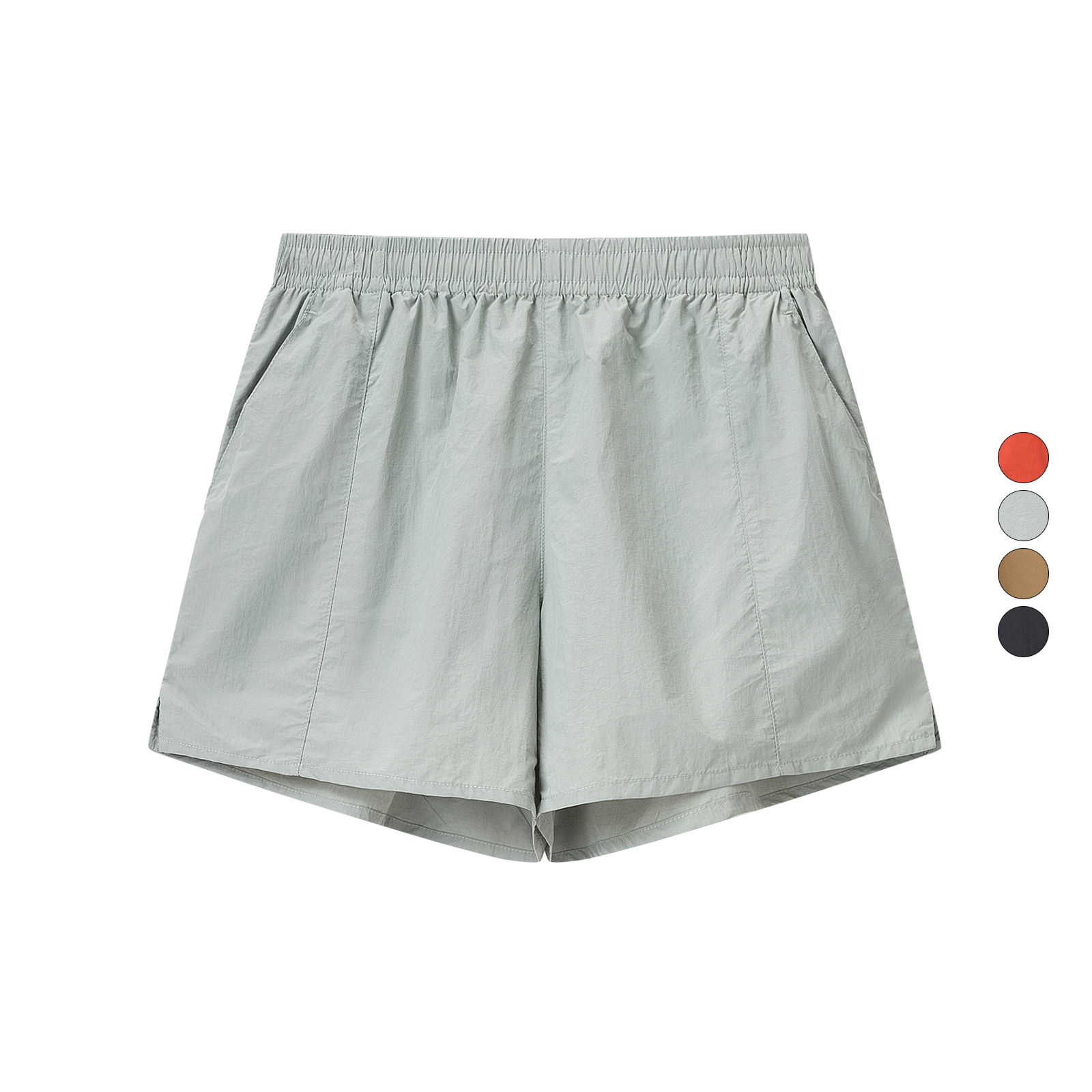 女装 2025夏季新款 松紧腰速干透气弹性休闲运动瑜伽短裤 476301