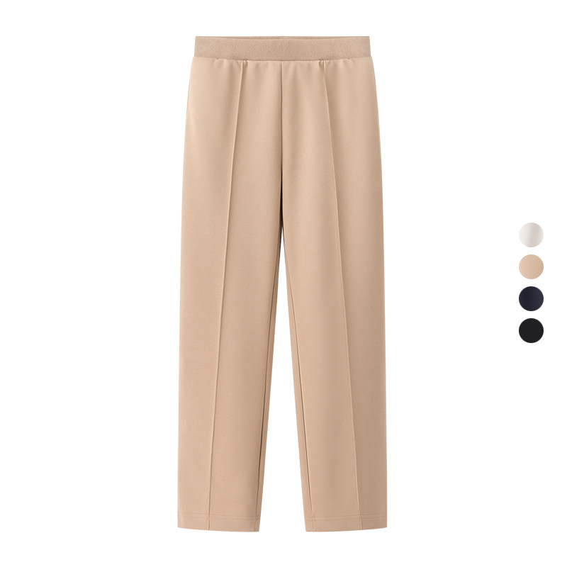 女装 2025春季新款 快干休闲直筒裤宽松百搭舒适显瘦长裤 476109