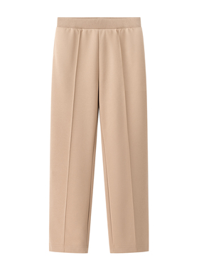 女装 2025春季新款 快干休闲直筒裤宽松百搭舒适显瘦长裤 476109