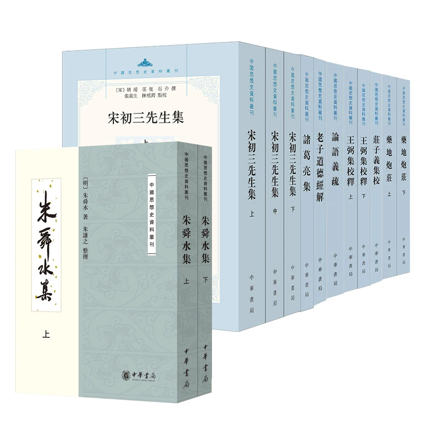 中国思想史资料丛刊10种 老子道德经解/论语义疏/药地炮庄/庄子义集校/诸葛亮集/王弼集校释中华书局