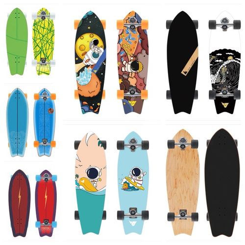 陆地冲浪板免蹬助力滑雪滑雪练习