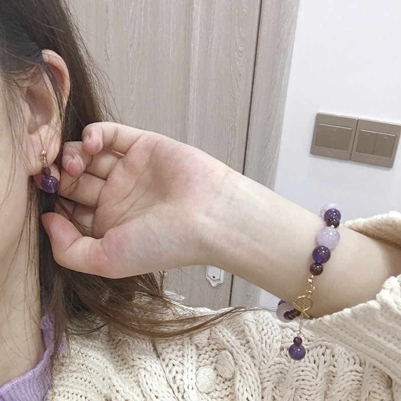 众生皆苦你是草莓味银制耳钉