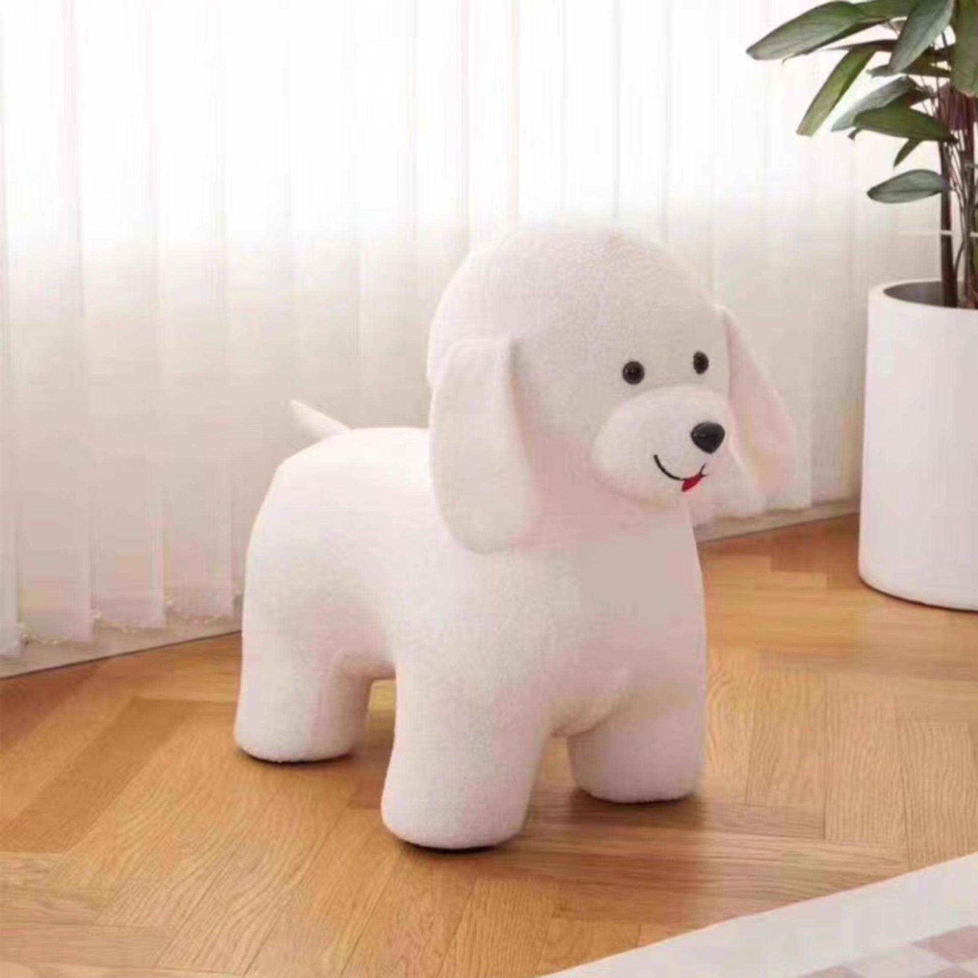 玩偶摆件网红凳奶狗动物凳创意