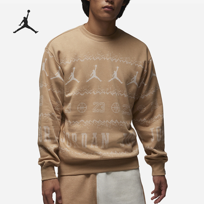 Nike/耐克正品2023新款男子宽松休闲圆领套头卫衣FD7464-200