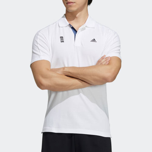 Adidas/阿迪达斯正品春季男子翻领透气运动POLO衫 GP0827