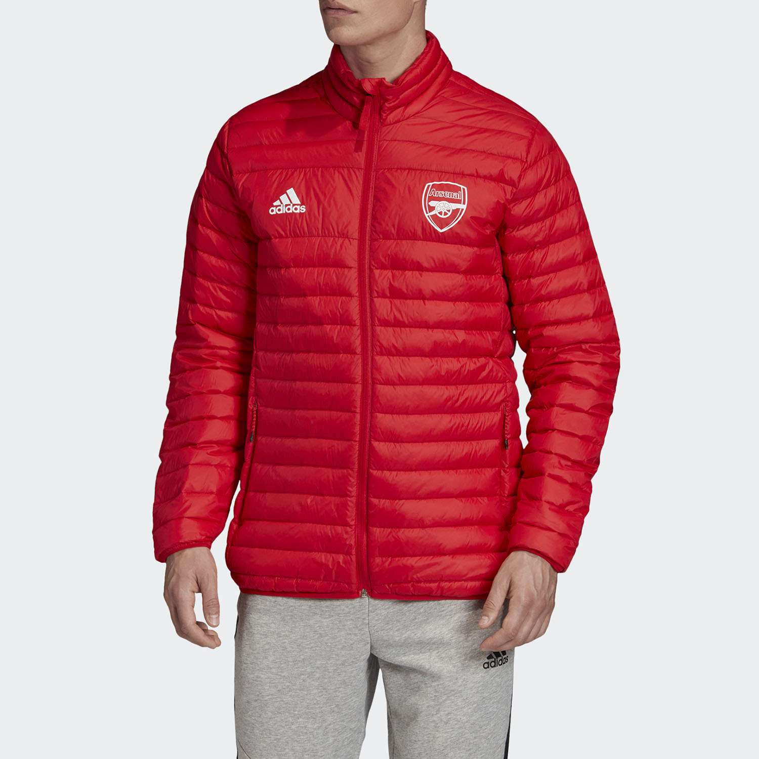 Adidas/阿迪达斯正品冬季男子阿森纳足球运动训练羽绒服FQ4110