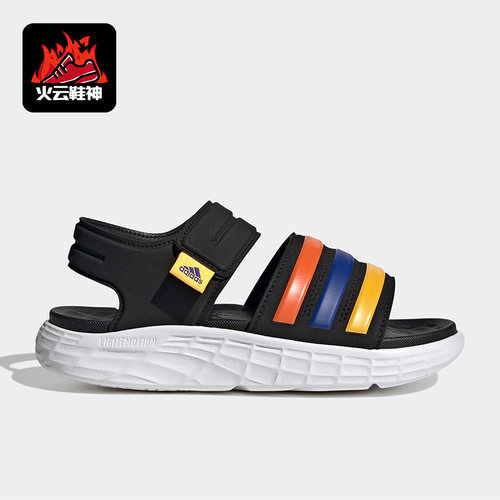 Adidas/阿迪达斯正品DURAMO SANDAL SL K儿童运动宝宝凉鞋HP5833