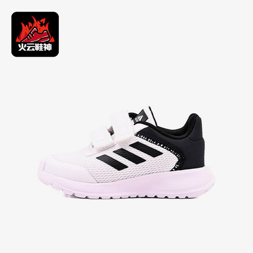 阿迪达斯新款婴童魔术贴休闲鞋