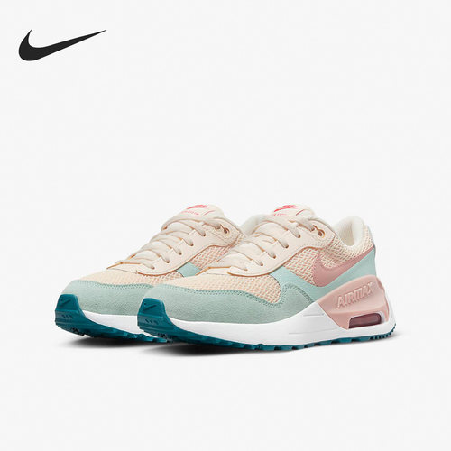 Nike/耐克正品AIR MAX儿童时尚户外缓震气垫低帮跑步鞋DQ0284-800