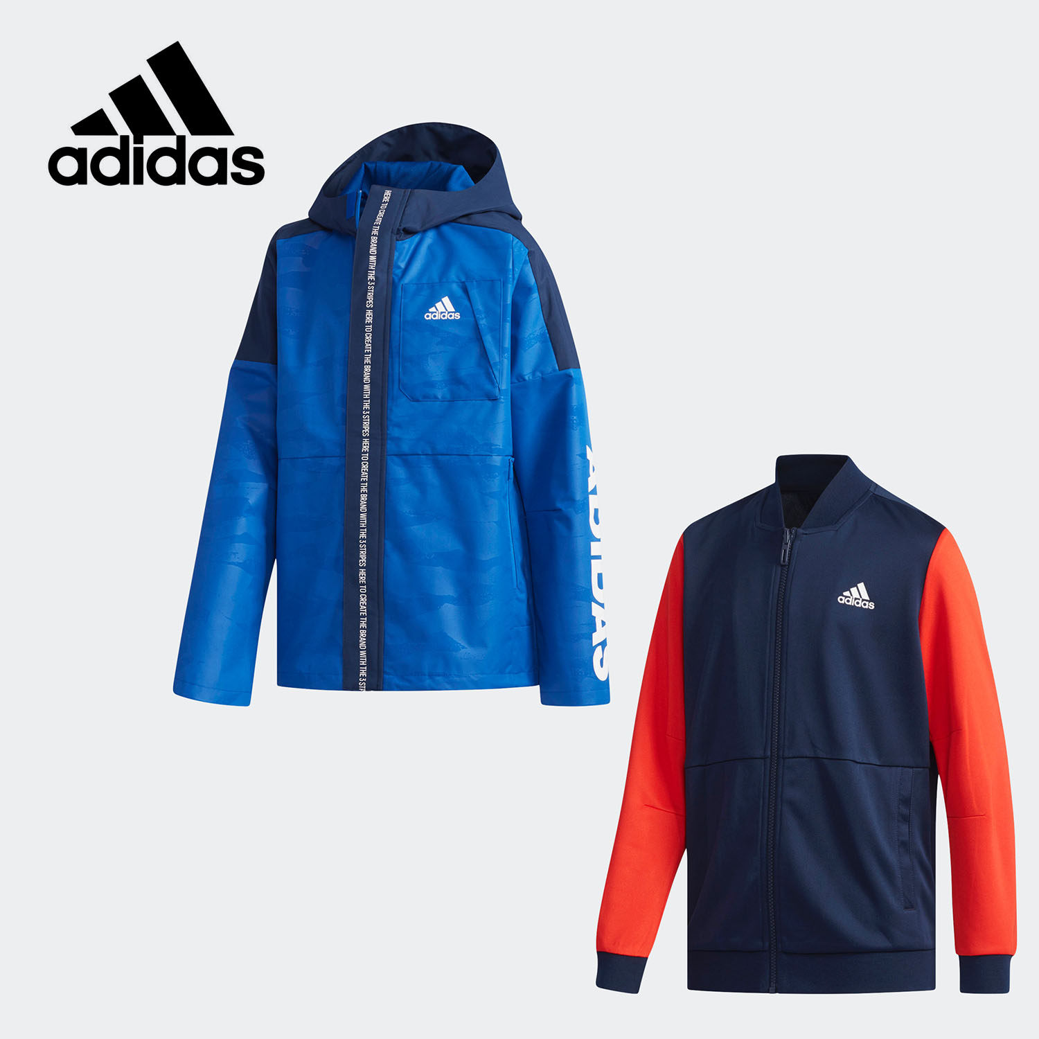 Adidas/阿迪达斯正品 新款男大童两件套训练梭织夹克外套 DY9245,童装/婴儿装/亲子装,普通外套,淘宝优惠券,粉丝福利购,淘宝优惠卷