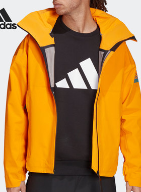 Adidas/阿迪达斯正品男子时尚运动休闲舒适防风夹克外套GQ2397